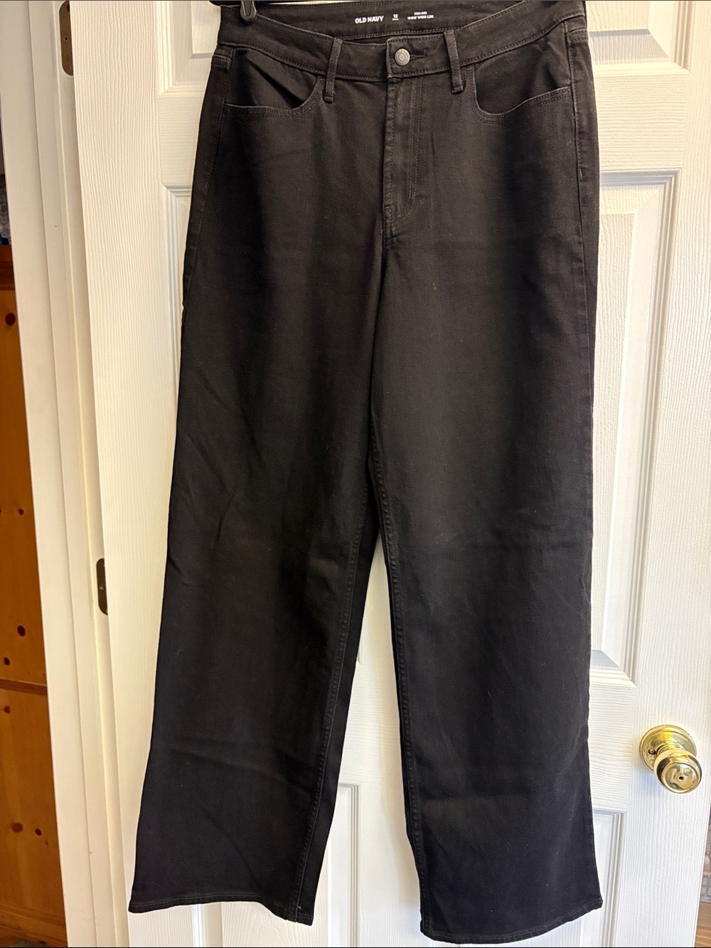 Old Navy Women's Black Wow Baggy Jeans
